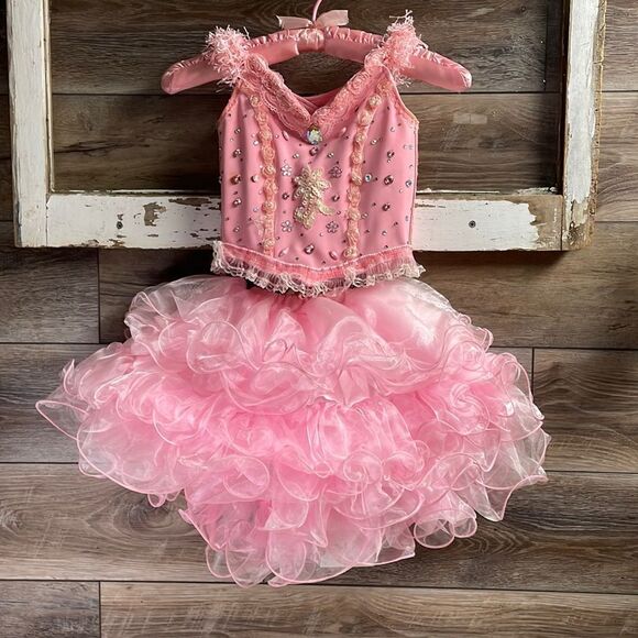 Source Unknown Other - Source Unknown Pink Kids Dance Costume